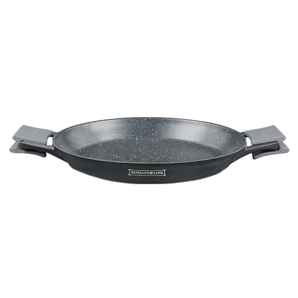 36 cm, paella pan, marble coated die cast aluminium, removeable handle, Royalty Line