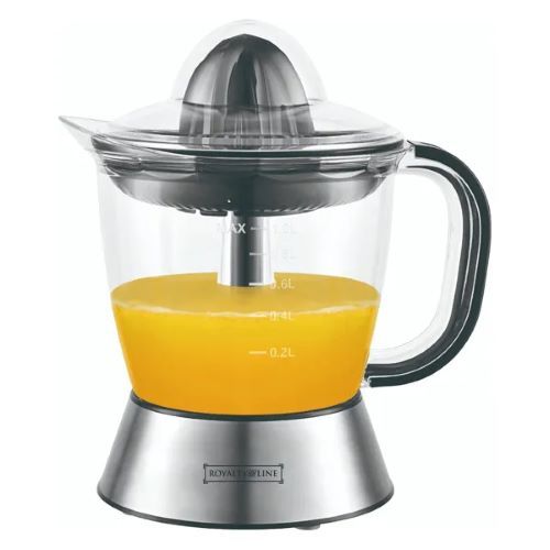 1000ML, citrus juicer, 40W, two cones, metal body, Royalty Line CJ9404