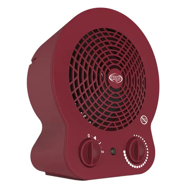 1000/2000W Fan Heater, Free-Standing, Eco/Comfort, ARGO DORI BERRY