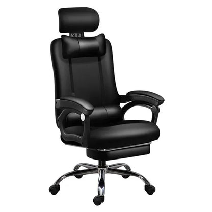 Manager Office Chair, Fabric, Up to 100kg, Removable flexible 3D headrest, Black