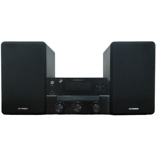 Hi-Fi system, CD-USB-BT player, DAB-FM radio, remote control