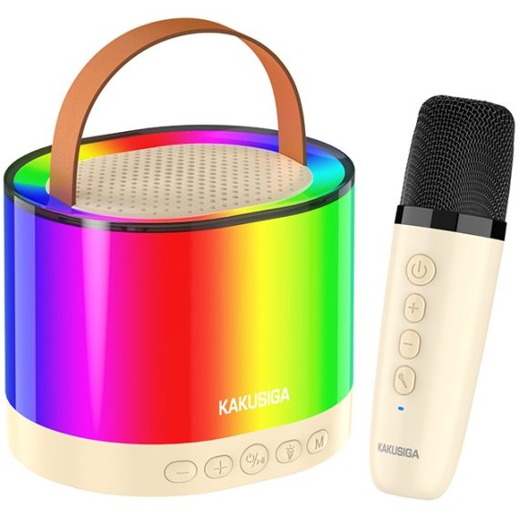 Portable Bluetooth/SD/AUX Speaker LED Lights 5W with Microphone KSC-1006