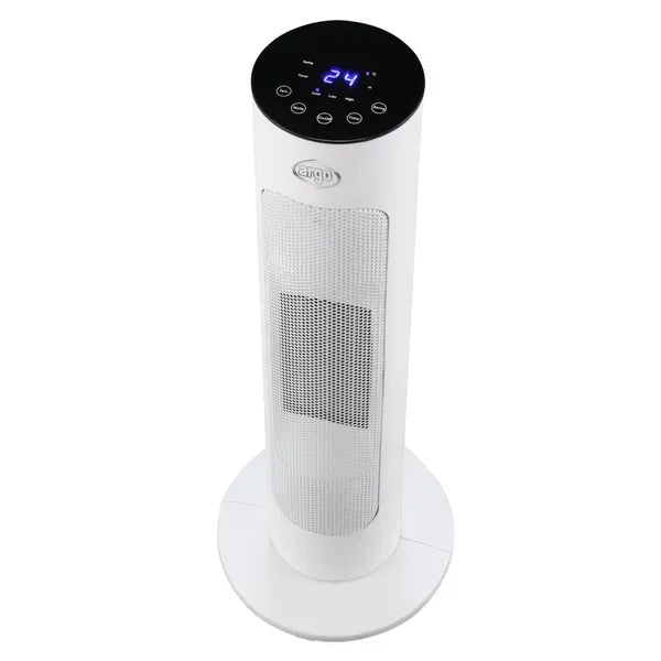 1300W/2000W, tower heater, free-standing, remote control, timer, blue LED display, ARGO