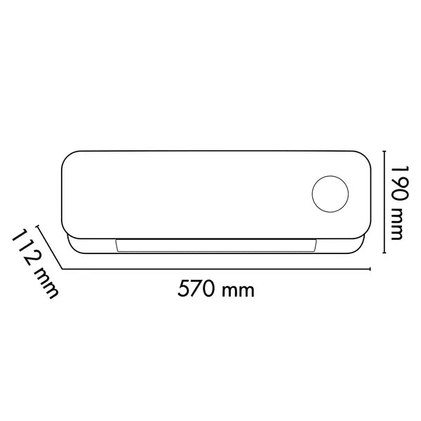 1100-2000W, bathroom wall, fan heater, ceramic, remote, weekly-timer, white, Argo