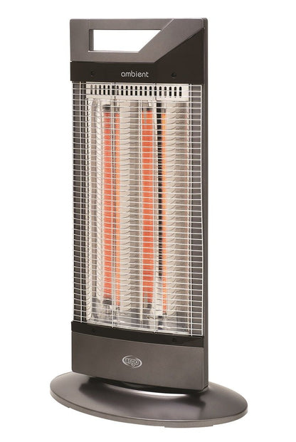 1050W, tower heater, carbon fibre element, grey, Argo AMBIENT