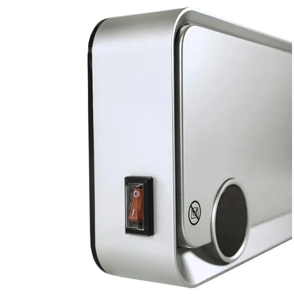 2000W, wall heater, fan, ceramic elements, remote control, weekly-timer, silver, Argoclima